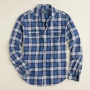 J.Crew Vintage Style Flannel Shirt